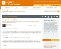 Energy Tomorrow Blog